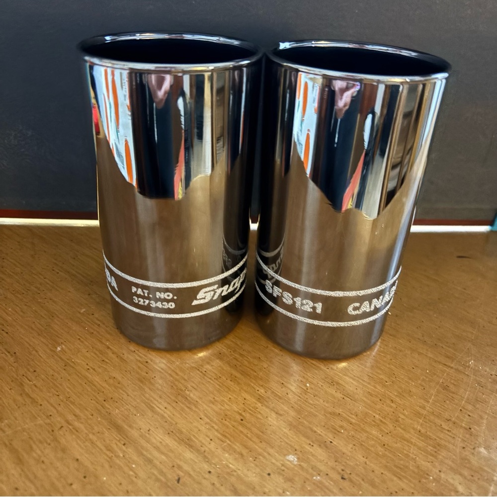 Snap-on Chrome Deep Socket Set (Pair) - Metallic Silver